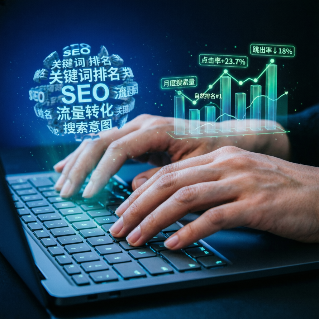 Technical SEO Optimization and analytics dashboard