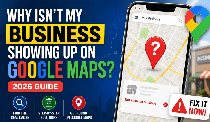 Business Not Showing on Google Maps? 2026 Fix Guide